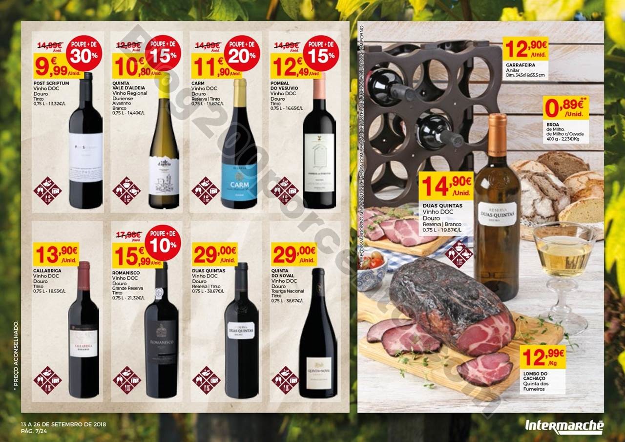 Antevisão Folheto INTERMARCHÉ Feira de vinhos pr
