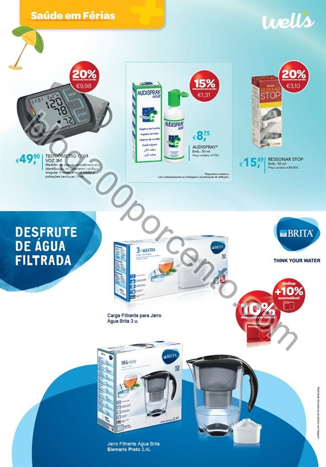 Novo Folheto WELLS promoções de 26 julho a 22 ag