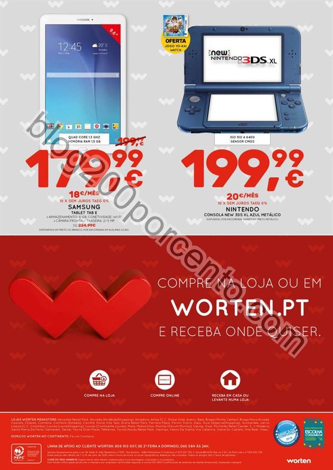 Novo Folheto WORTEN Promoções de 7 a 20 julho p8