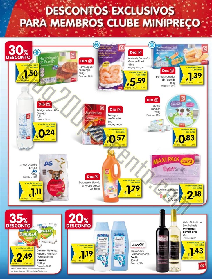 Antevisão Folheto MINIPREÇO Market promoções d