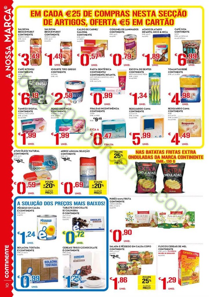 Antevisão Folheto MODELO - CONTINENTE Madeira de 