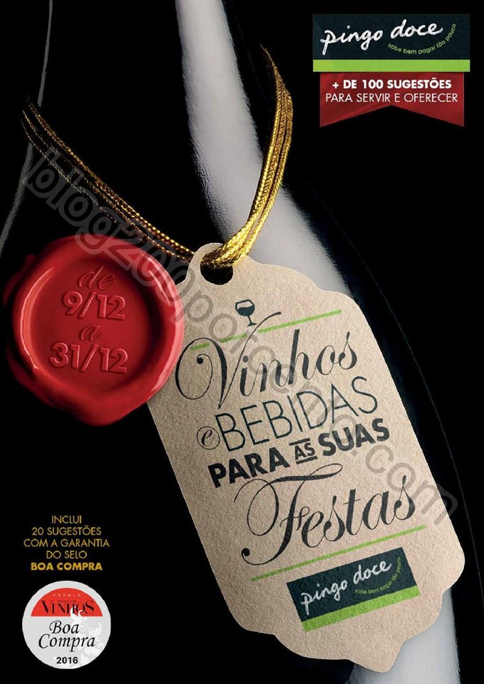 Novo Folheto Vinhos e Bebidas PINGO DOCE Promoçõ