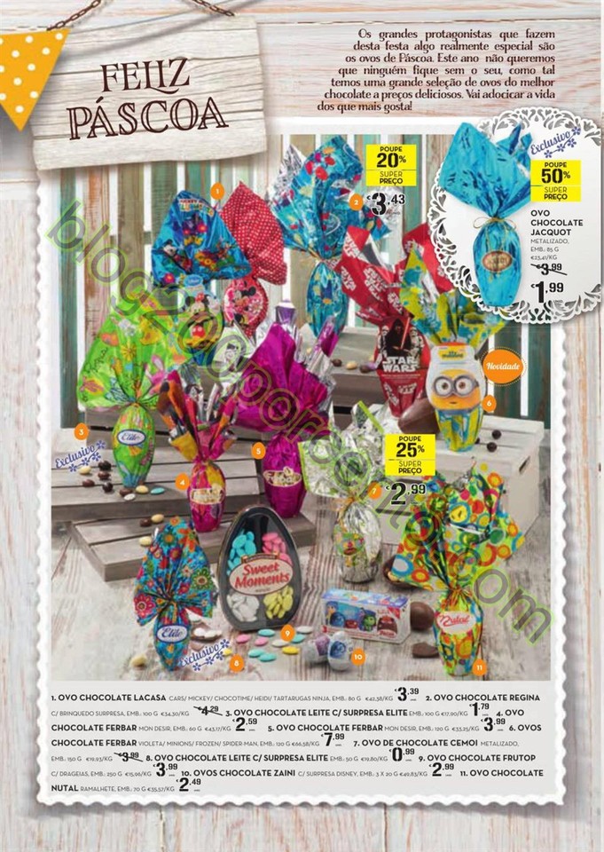 Antevisão Folheto CONTINENTE Páscoa de 1 a 27 ma