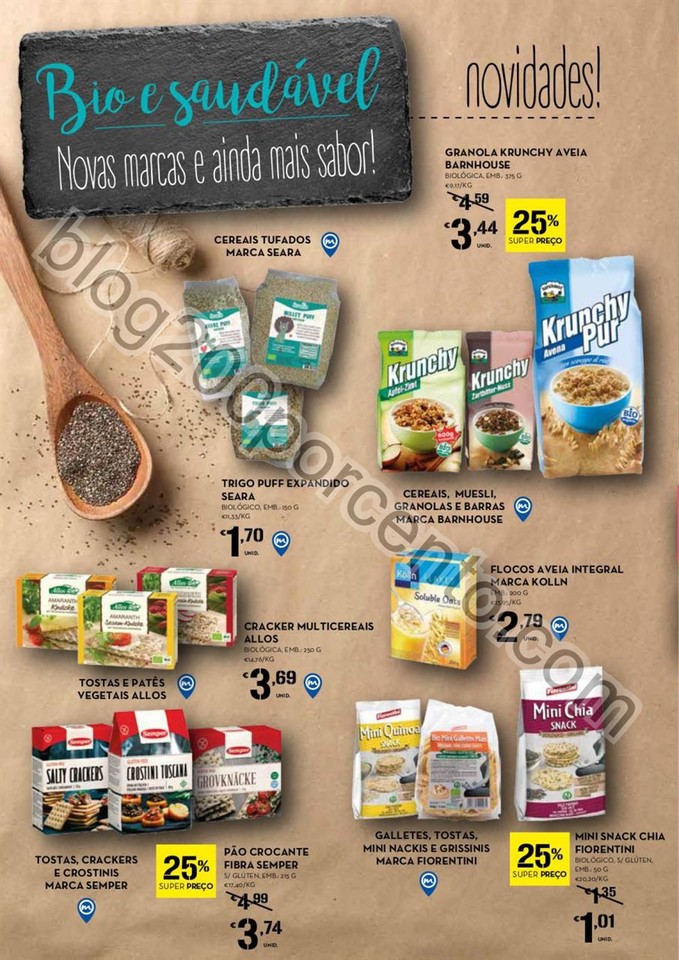 Antevisão Folheto CONTINENTE Vida saudável promo