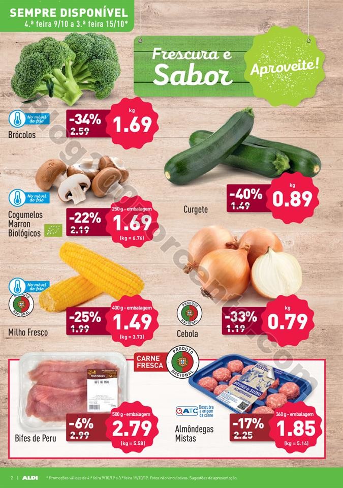 Antevisão Folheto ALDI Promoções a partir de 9 