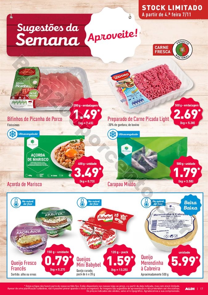 Antevisão Folheto ALDI Promoções a partir de 7 