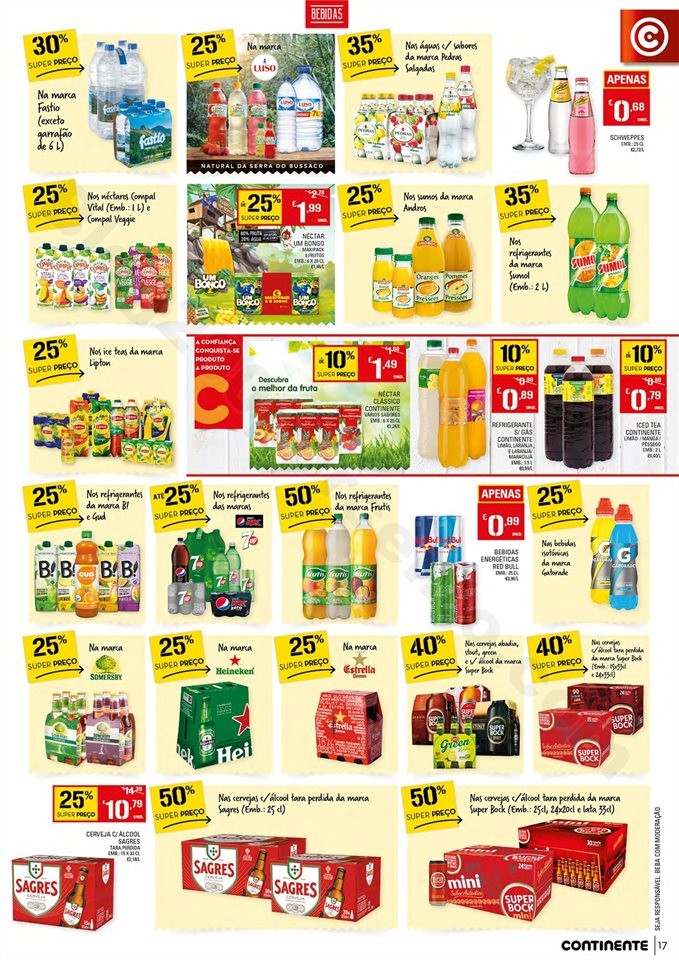 Antevisão Folheto CONTINENTE Promoções de 19 a 
