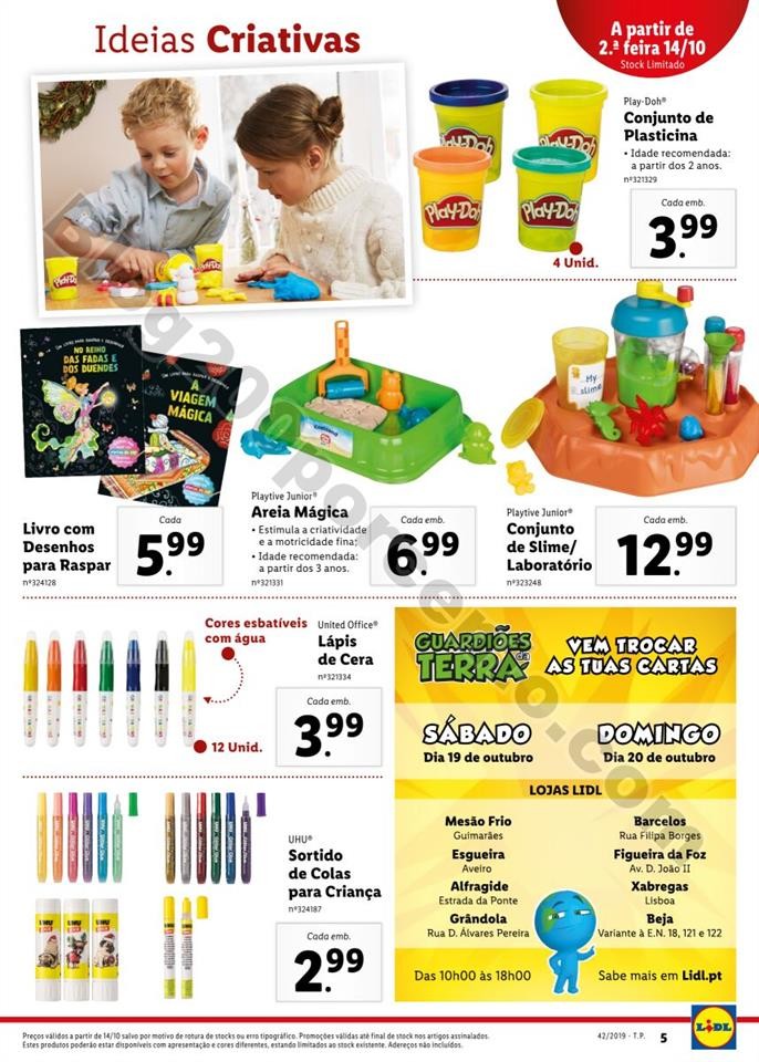 Antevisão Folheto LIDL Bazar Promoções de 14 e 