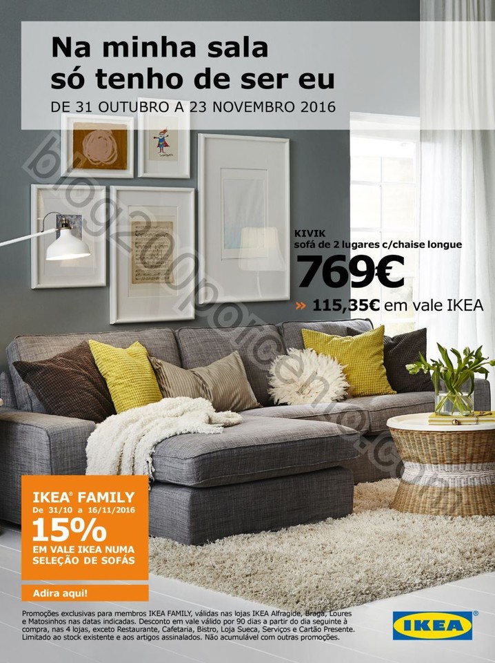Antevisão Folheto IKEA Salas promoções de 31 ou