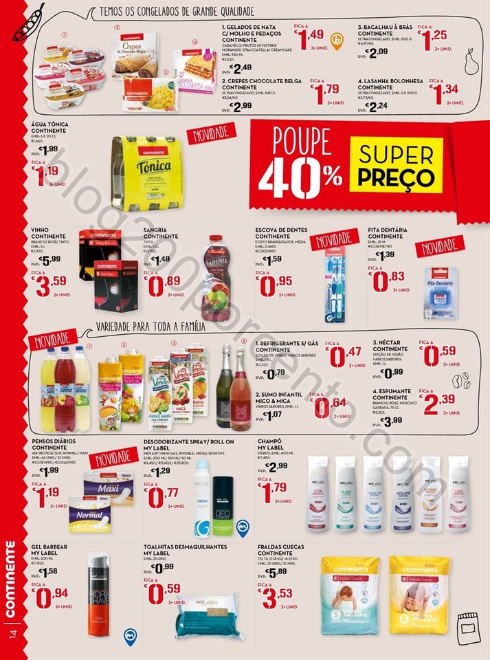 Antevisão Folheto CONTINENTE Promoções de 23 a 
