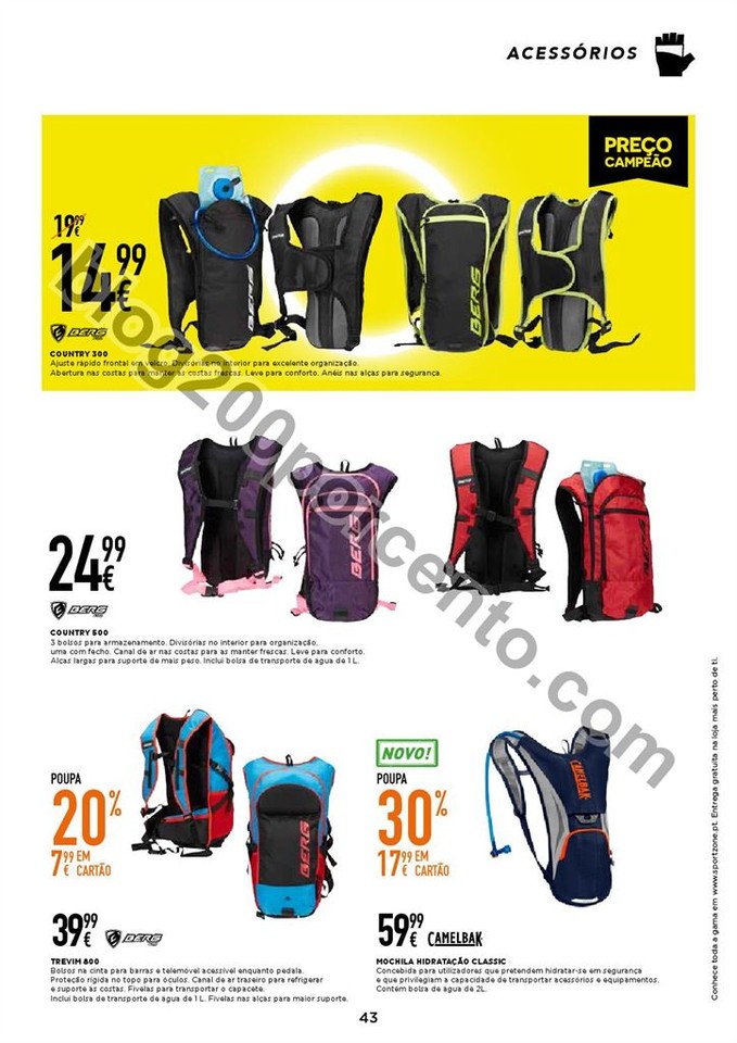 Novo Folheto SPORT ZONE Ciclismo de 27 abril a 1 j