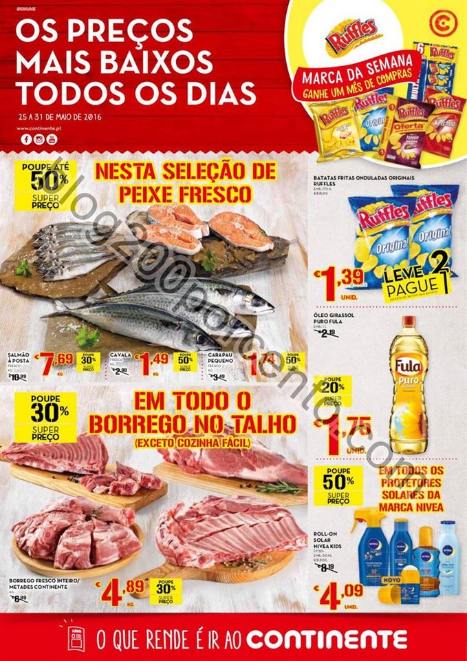 Antevisão Folheto CONTINENTE - MODELO Madeira de 