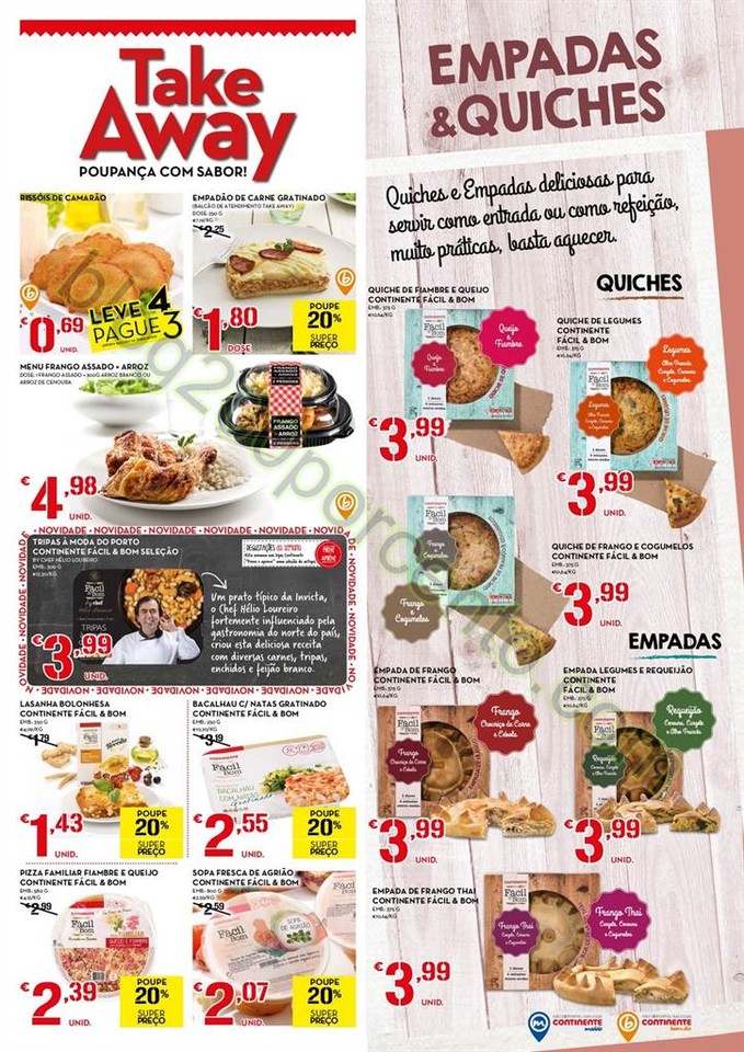 Antevisão Folheto CONTINENTE promoções de 29 ma