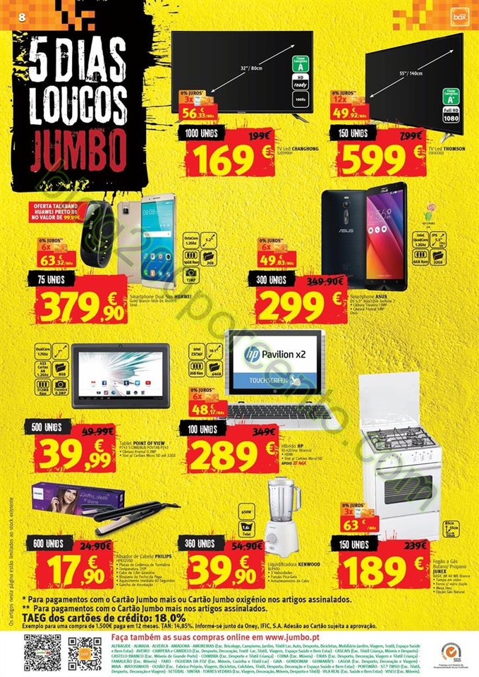 Antevisão Folheto JUMBO 5 dias loucos promoções