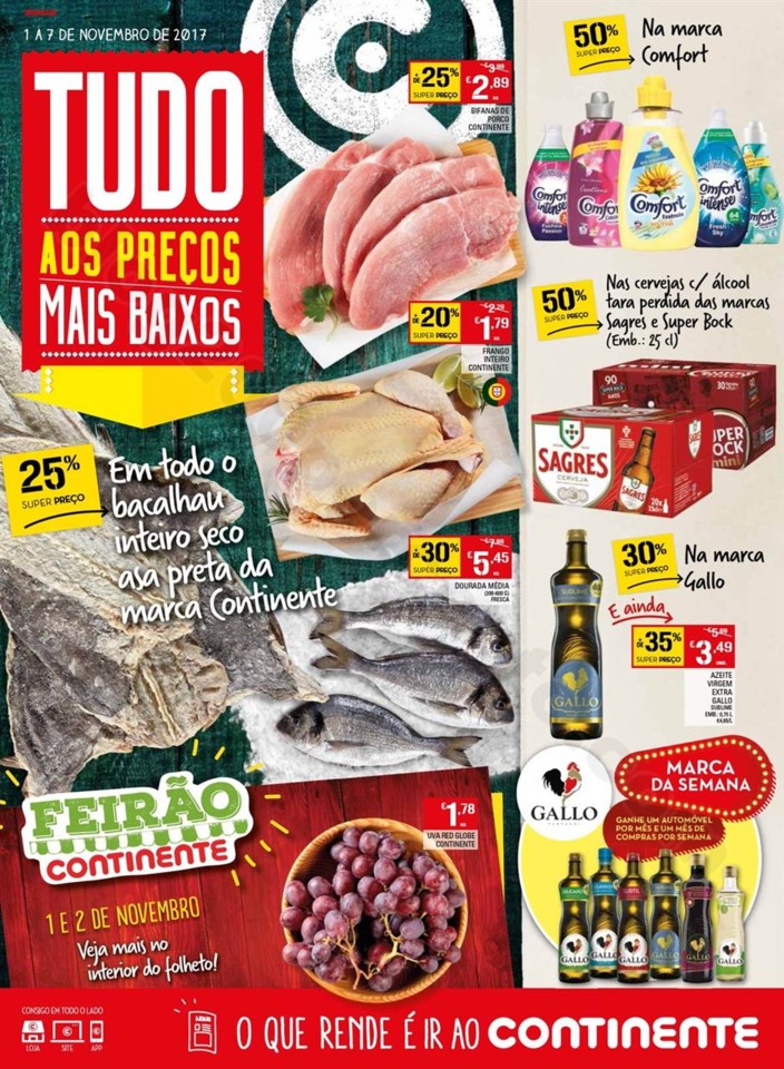 Antevisão Folheto CONTINENTE Madeira promoções 