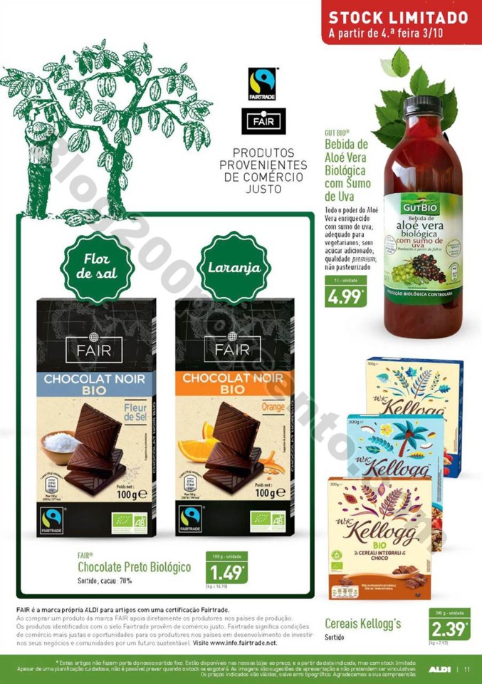Antevisão Folheto ALDI Promoções a partir de 3 