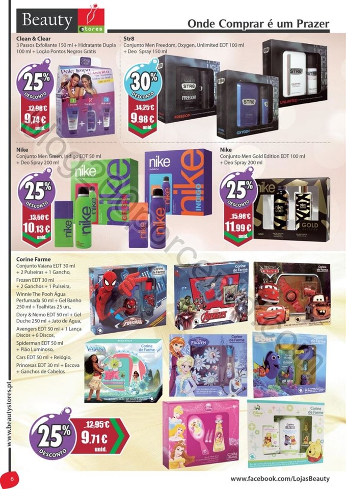 Antevisão Folheto BEAUTY STORES Natal promoções
