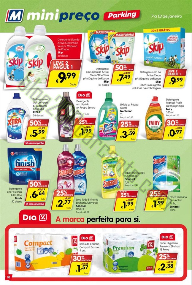 Antevisão Folheto MINIPREÇO Parking Promoções 
