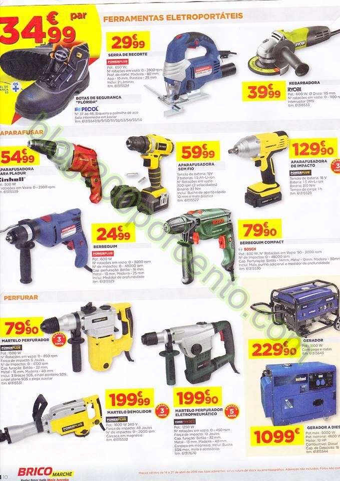 Antevisão Folheto BRICOMARCHÉ Promoções de 14 