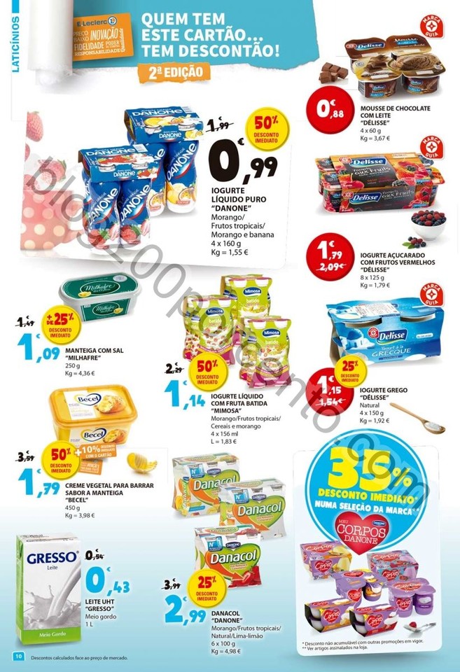 Antevisão Folheto E-LECLERC Promoções de 27 set