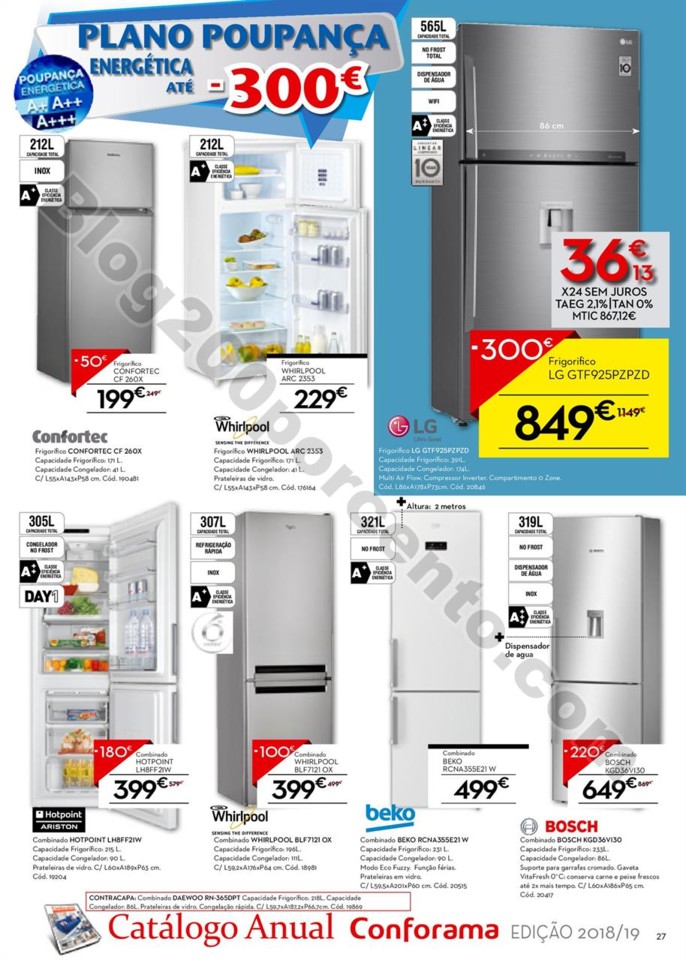 Antevisão Folheto CONFORAMA Promoções de 11 out