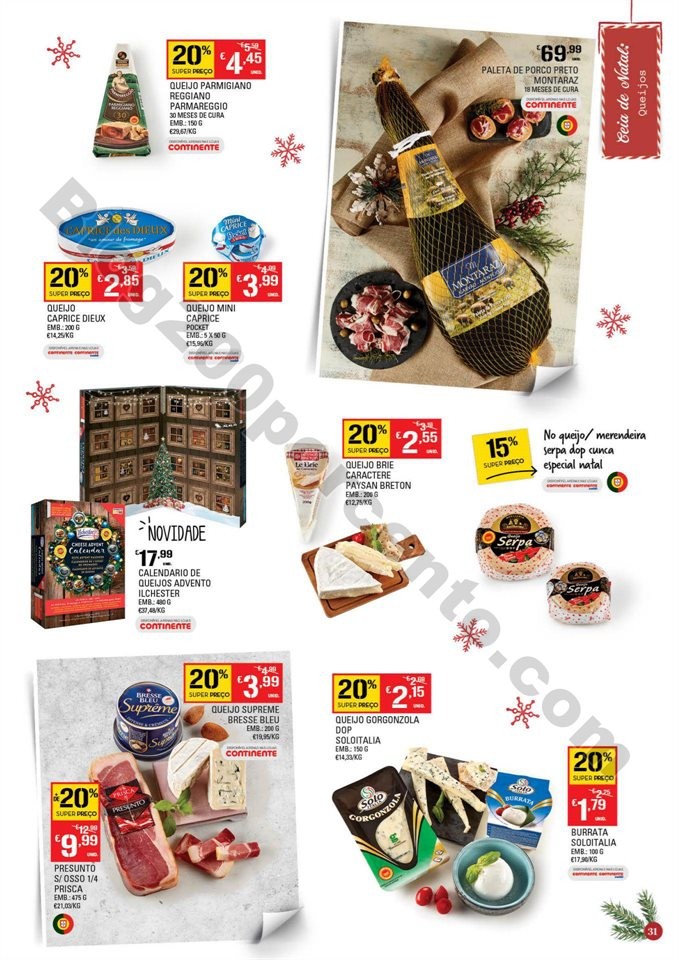 Antevisão Folheto CONTINENTE Especial Natal promo