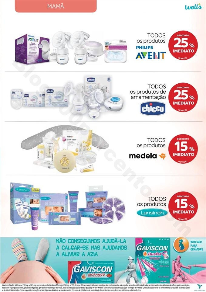 Antevisão Folheto WELLS Especial Bebé Promoçõe