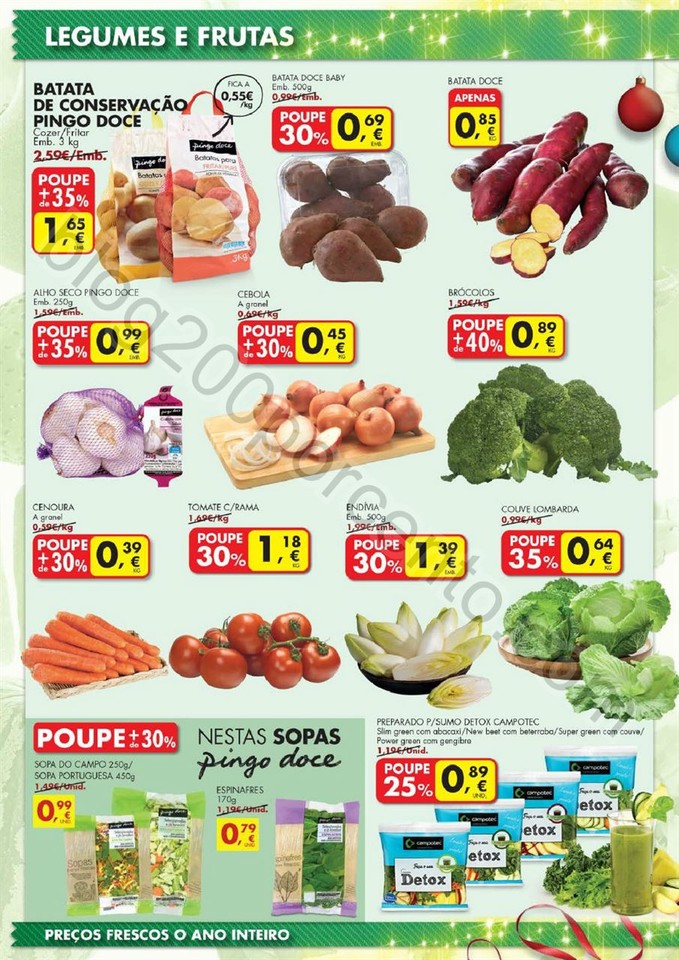 Antevisão Folheto PINGO DOCE Fim de semana de 25 