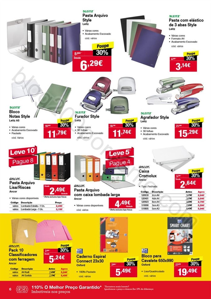 Antevisão folheto STAPLES Promoções de 20 outub