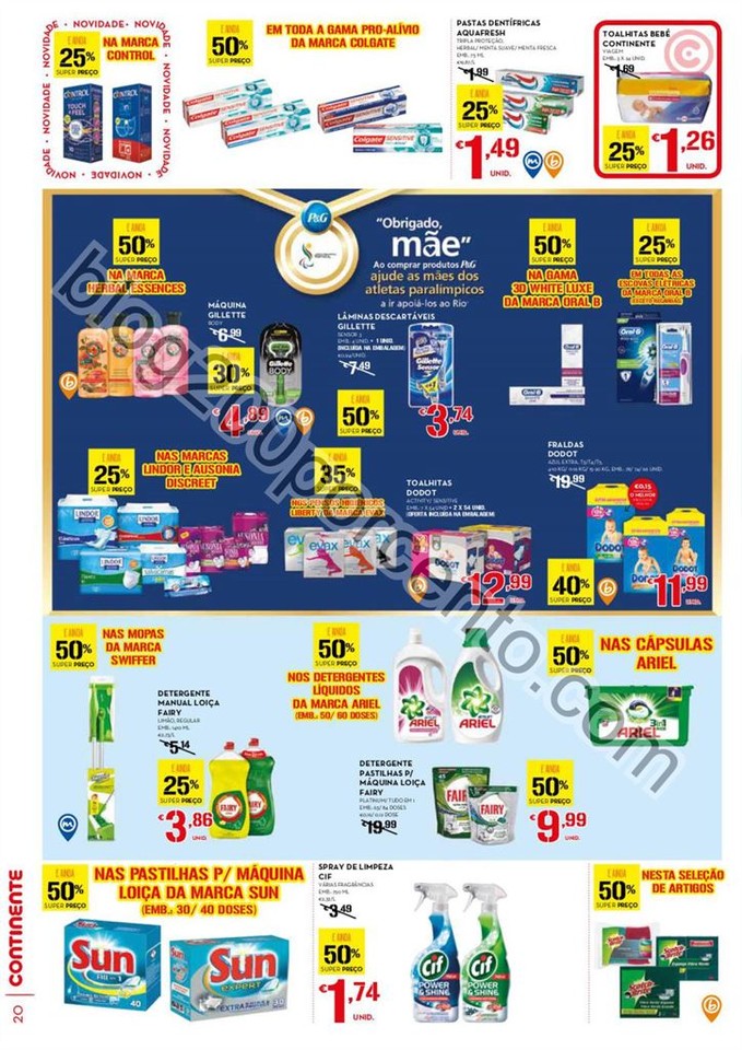 Antevisão Folheto CONTINENTE Promoções de 9 a 1