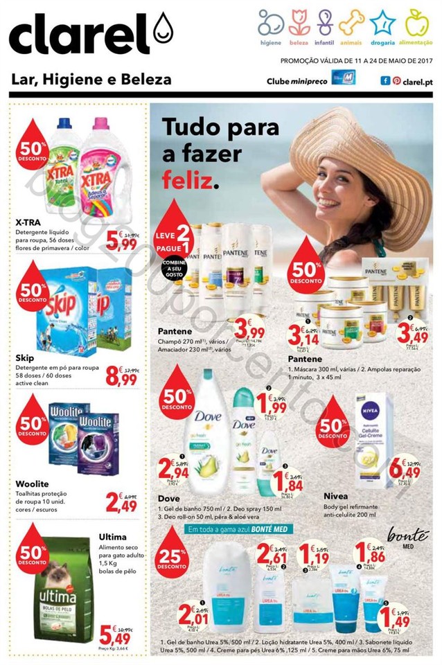 Antevisão Folheto CLAREL Promoções de 11 a 24 m