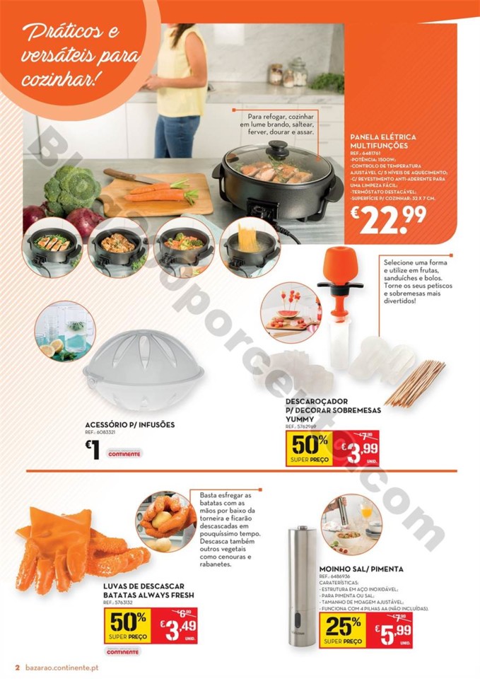 Antevisão Folheto CONTINENTE Bazarão promoções