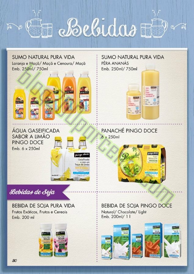 Novo Catálogo PINGO DOCE Sem Leite e Lactose 2016