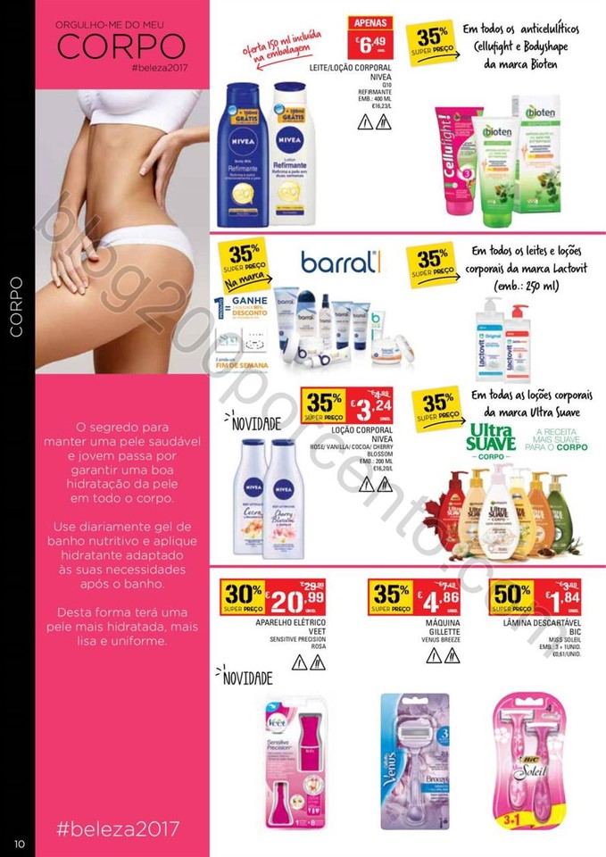 Antevisão Folheto CONTINENTE Mulher promoções d