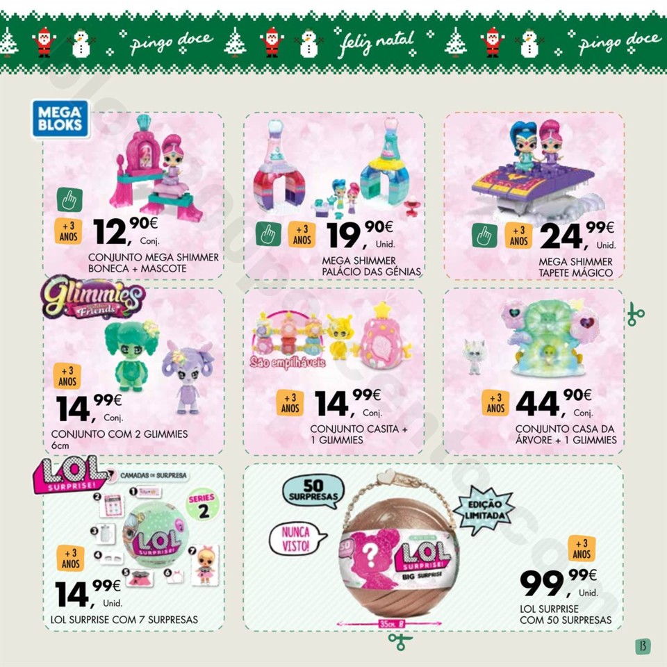 Antevisão Folheto PINGO DOCE Brinquedos Natal at