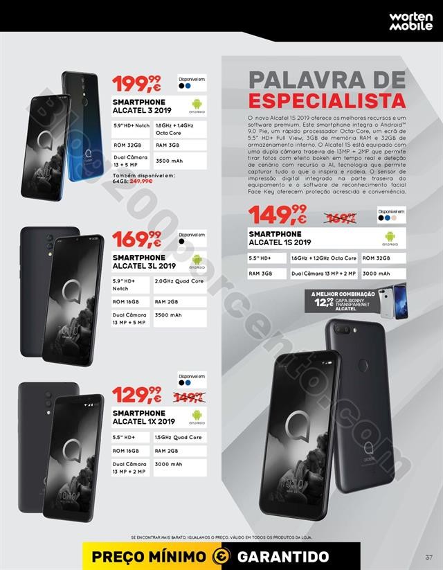 Antevisão Folheto WORTEN Mobile Promoções de 27