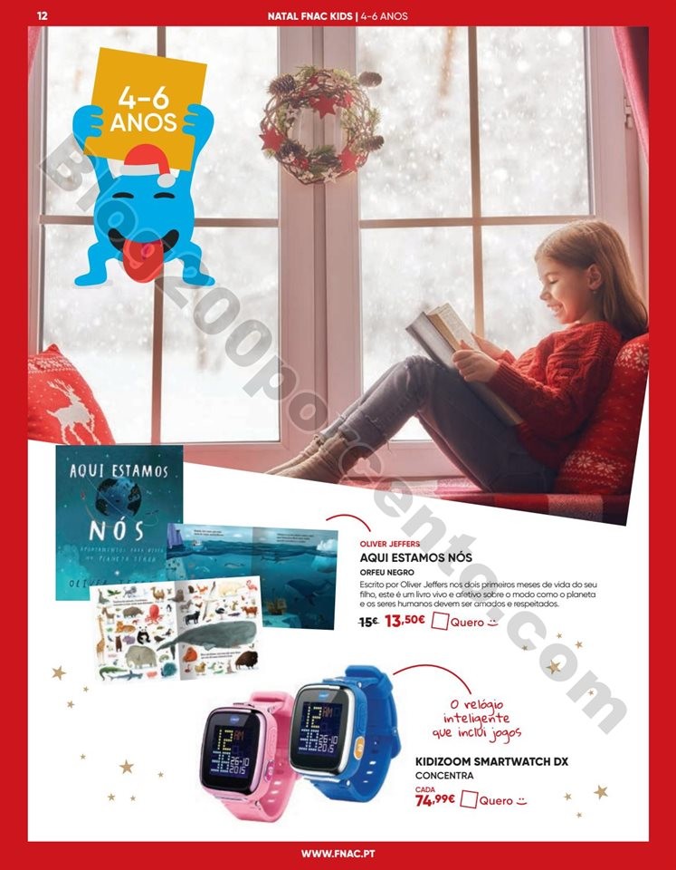 Antevisão Folheto FNAC Natal Kids Promoções de 