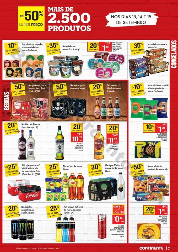 Antevisão Folheto CONTINENTE Red Weekend Promoç