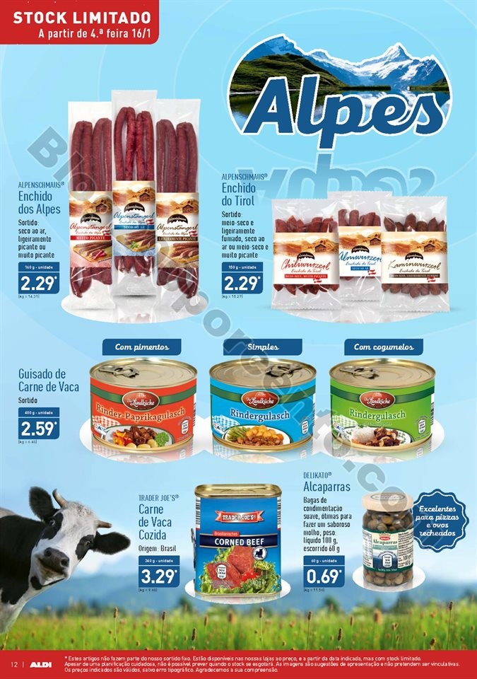 Antevisão Folheto ALDI Promoções a partir de 16