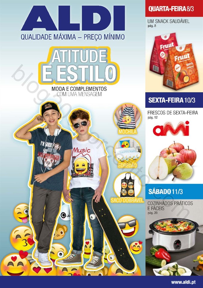 Antevisão Folheto ALDI Promoções a partir de 8 