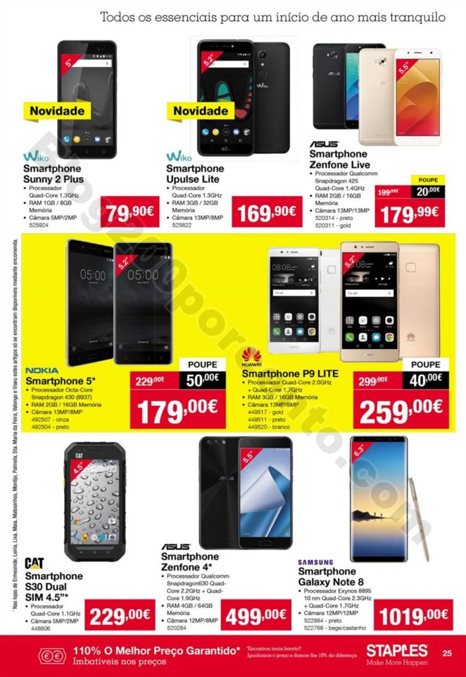 Antevisão Folheto STAPLES Promoções de 2 a 16 j