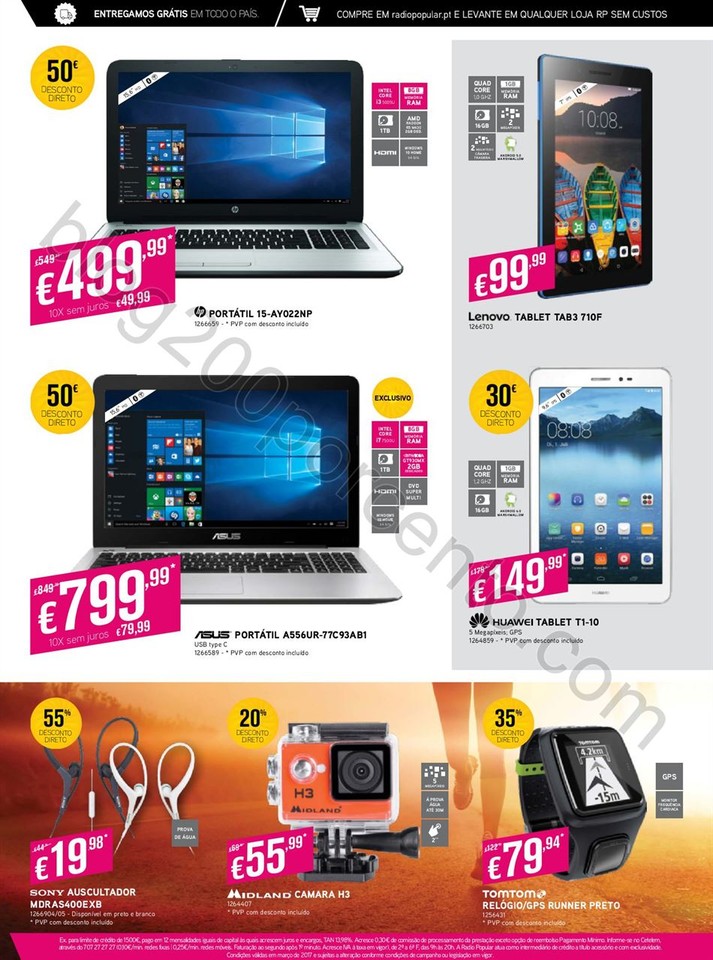 Antevisão Folheto RADIO POPULAR Promoções de 30