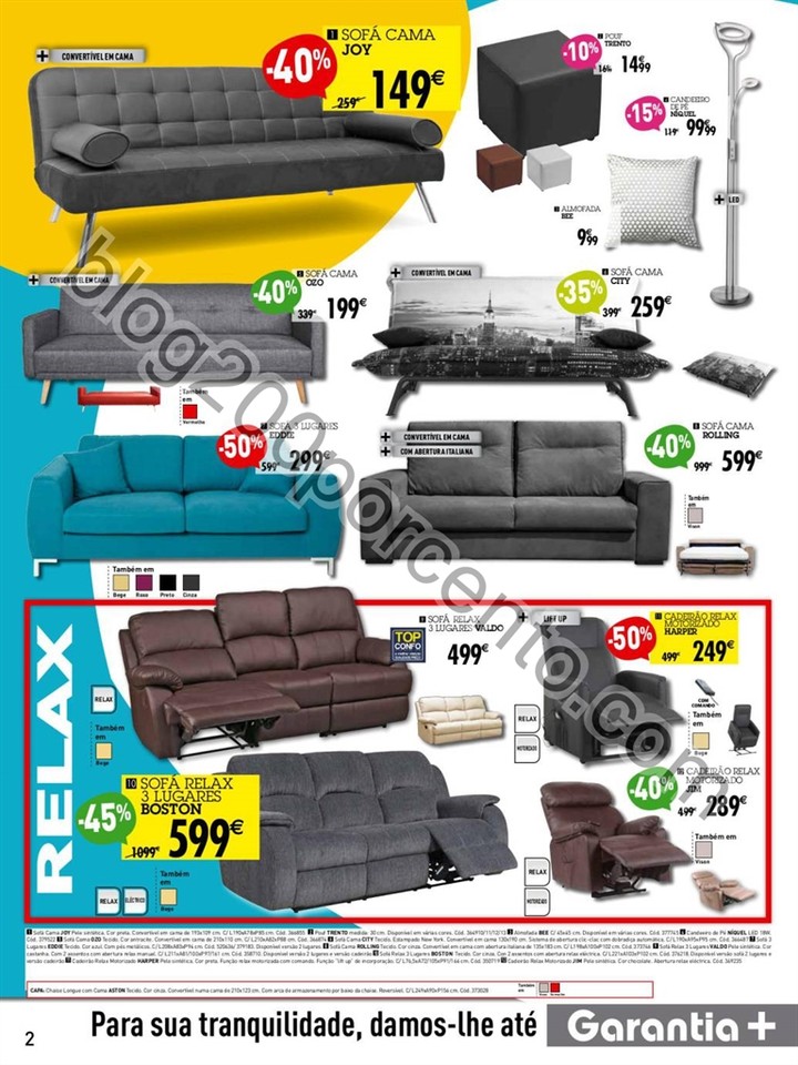 Novo Folheto CONFORAMA Promoções de 2 a 16 junho