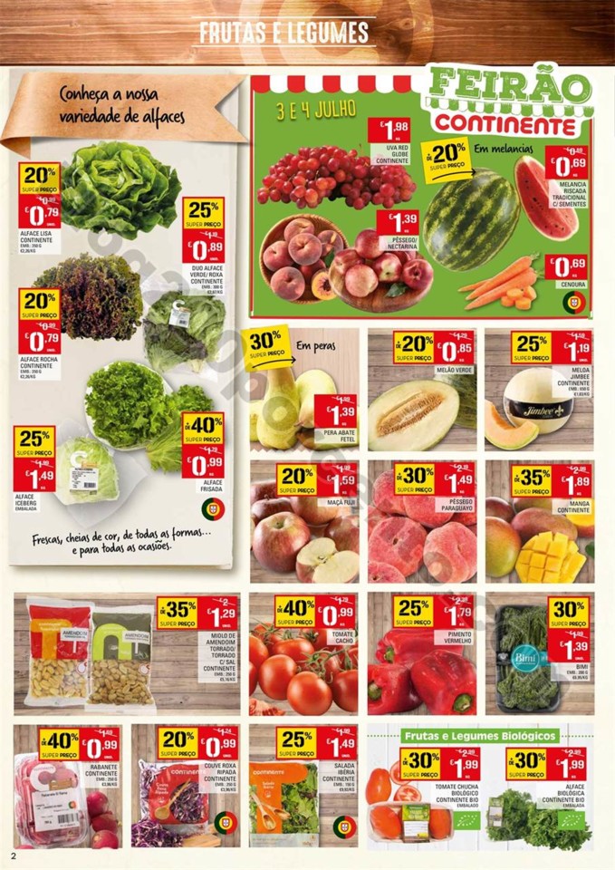 Antevisão Folheto CONTINENTE promoções de 3 a 9