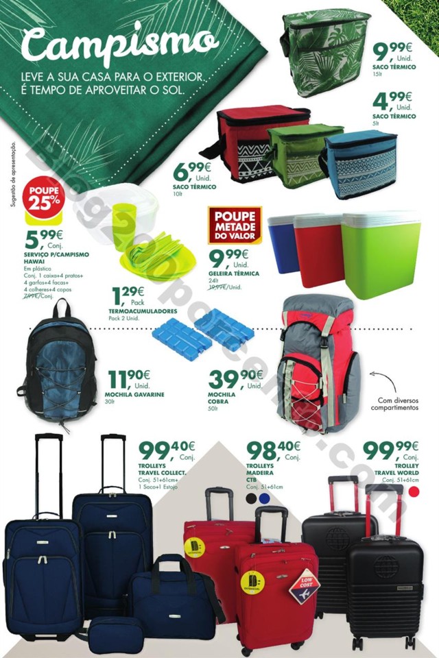 Antevisão Folheto PINGO DOCE Bazar ar livre Promo