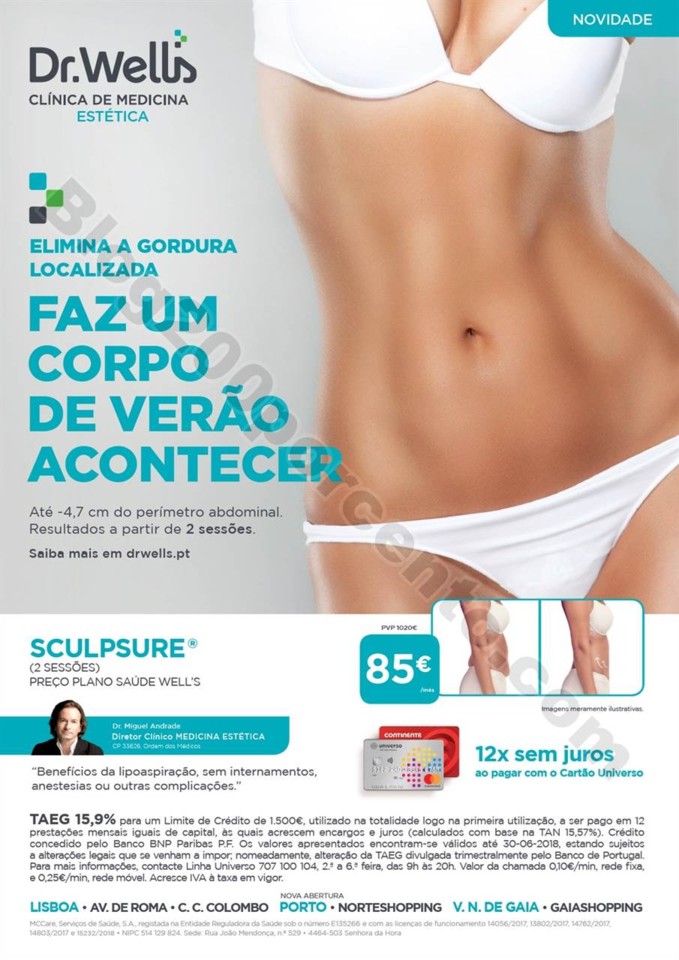 Antevisão Folheto WELLS Especial Corpo promoçõe