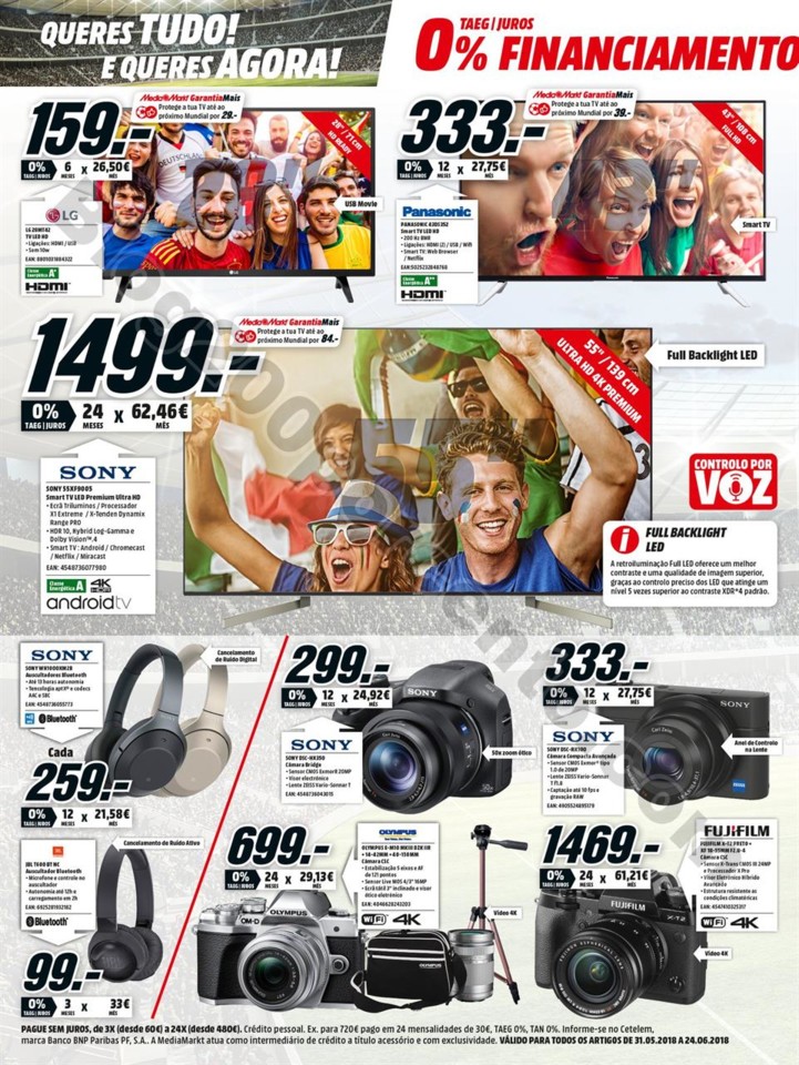 Antevisão Folheto MEDIA MARKT Financiamento Promo