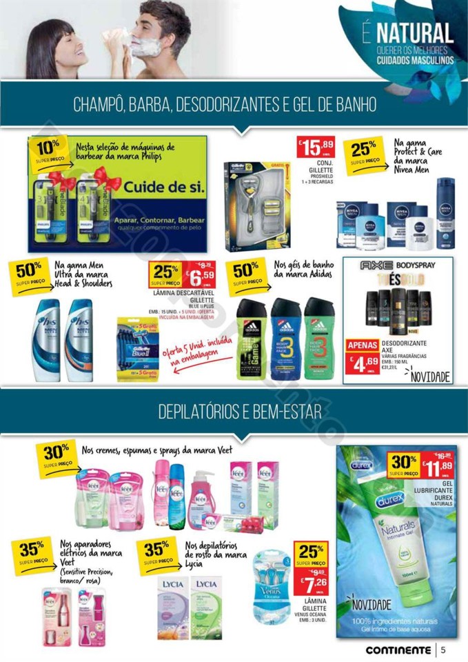 Antevisão Folheto CONTINENTE Extra Beleza promoç