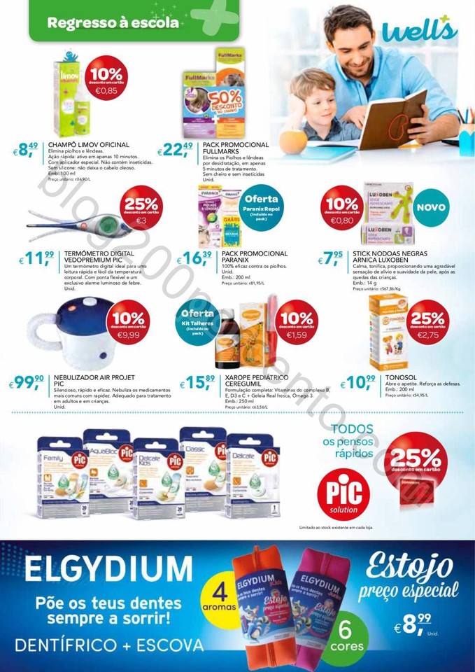 Antevisão Folheto WELLS Promoções de 23 agosto 