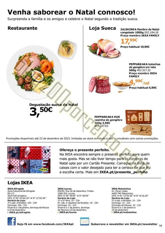 Antevisão Folheto IKEA Promoções de 19 novembro